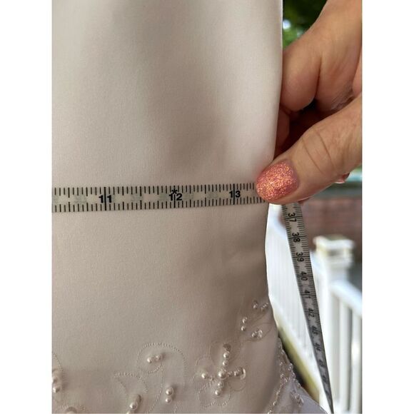 Mary’s Bridal ball gown size 8 beaded bodice EUC tulle skirt - Picture 16 of 16